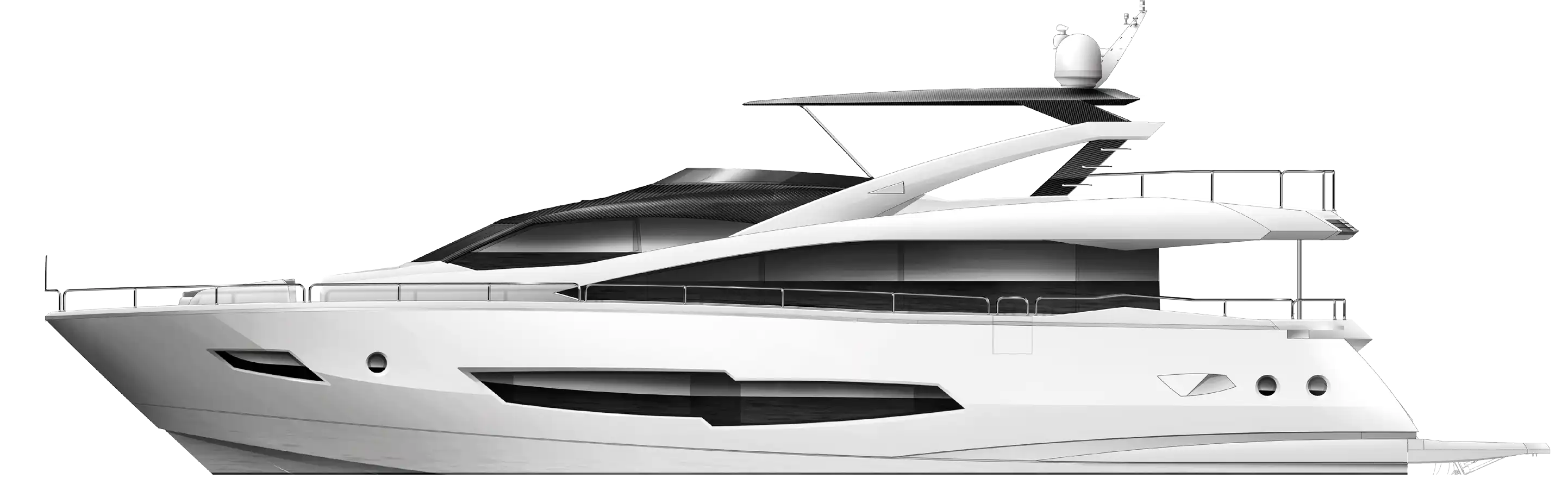 CAD sideview sunseeker 86